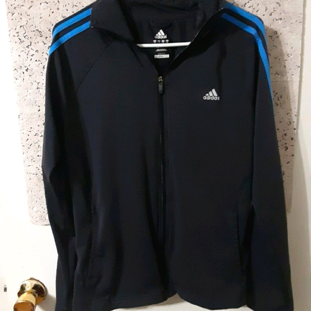 Adidas lightweight zip up